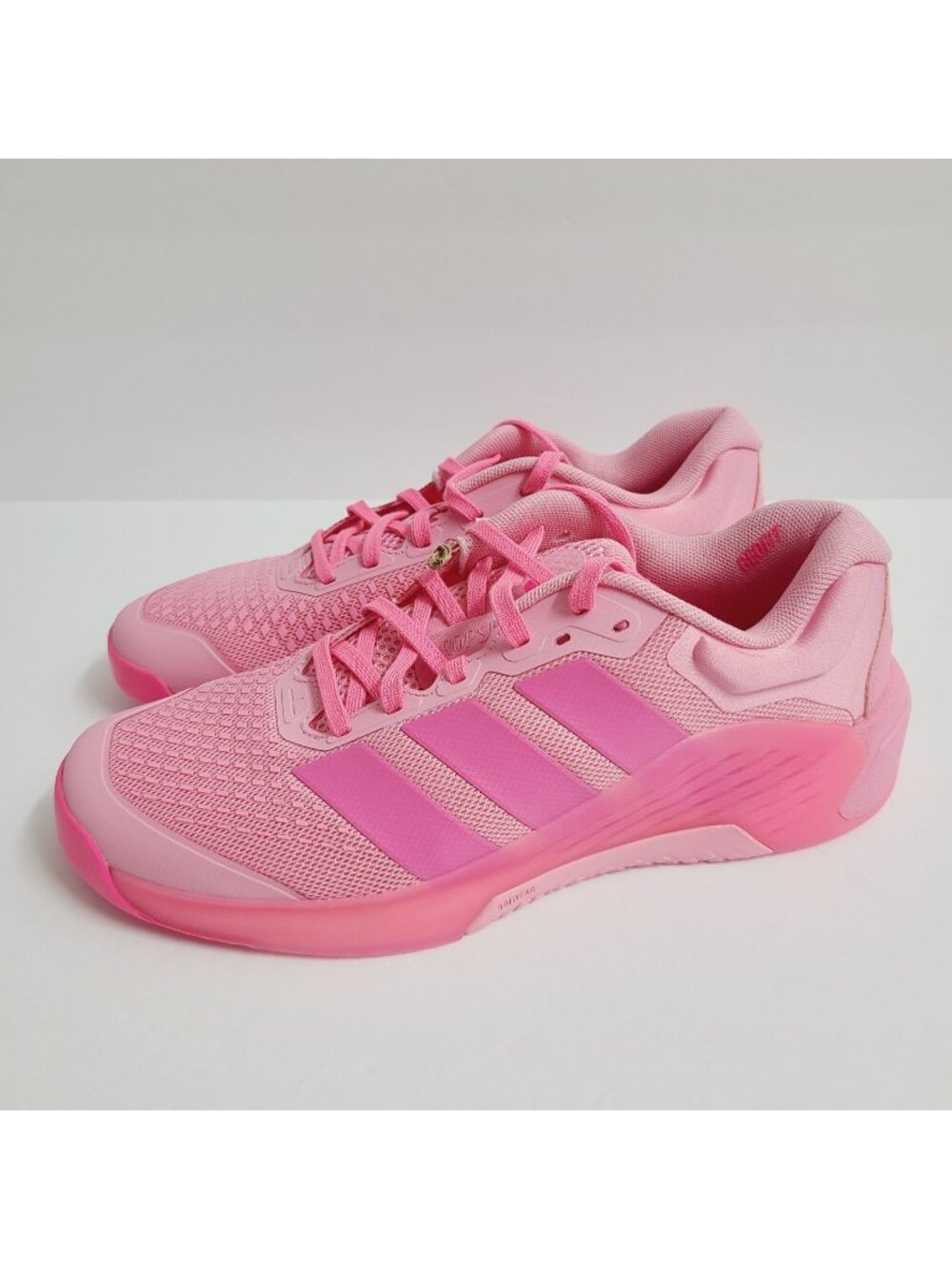 NEW Adidas Womens Dropset 4 Power Trainer Shoes JR4667 Size 8 Pink #1